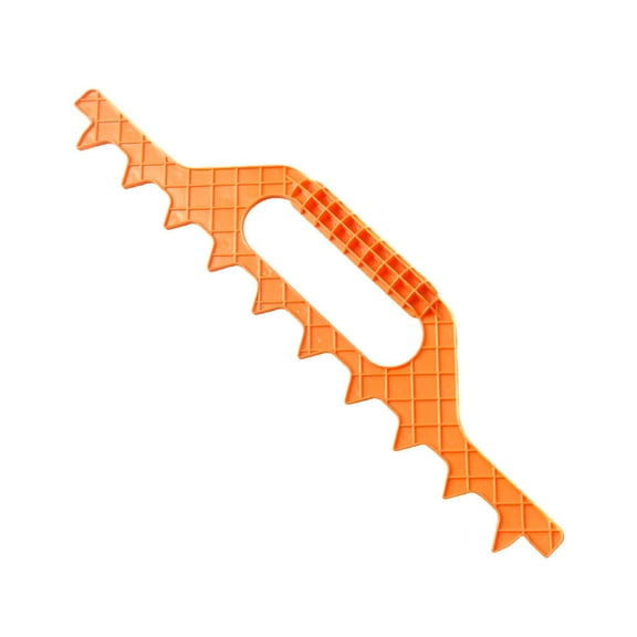 Ulthilift Practical Plastic Universal Beehive Agricultural Supplies 9 Frames Distance Measurement Rake Yellow Color