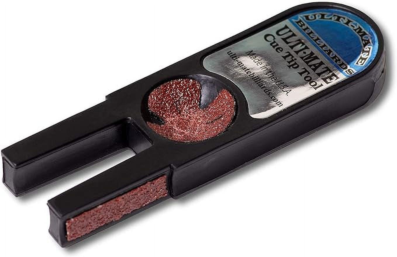 UltiMate Pool Billiard Cue TIP Tool 5 in 1 Trimmer Burnisher Shaper