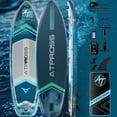 thumbnail image 1 of Ultifit Inflatable Paddle Board Extra Wide 450 Lbs Capacity Anti-Slip Design with SUP Accessories 11'6" x 35", 1 of 6