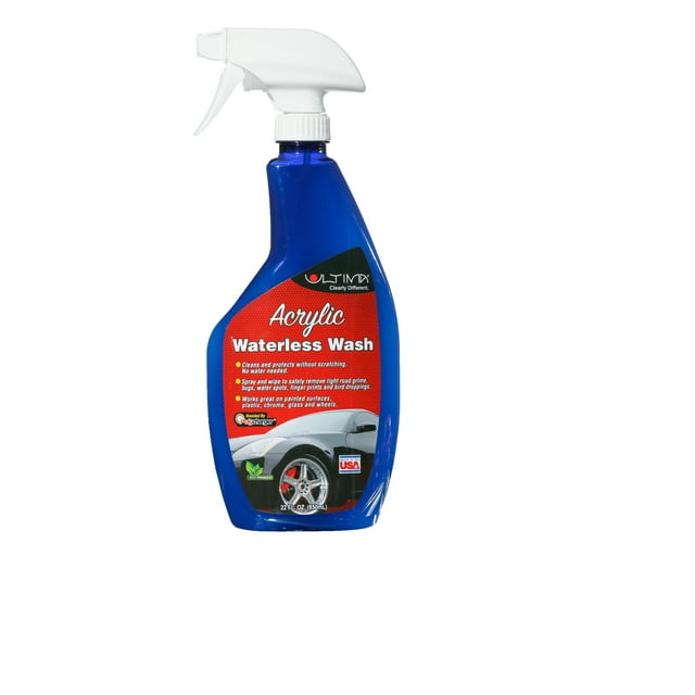 Ultima Acrylic Waterless Wash 22 oz. Bottle For Auto Truck Car RV