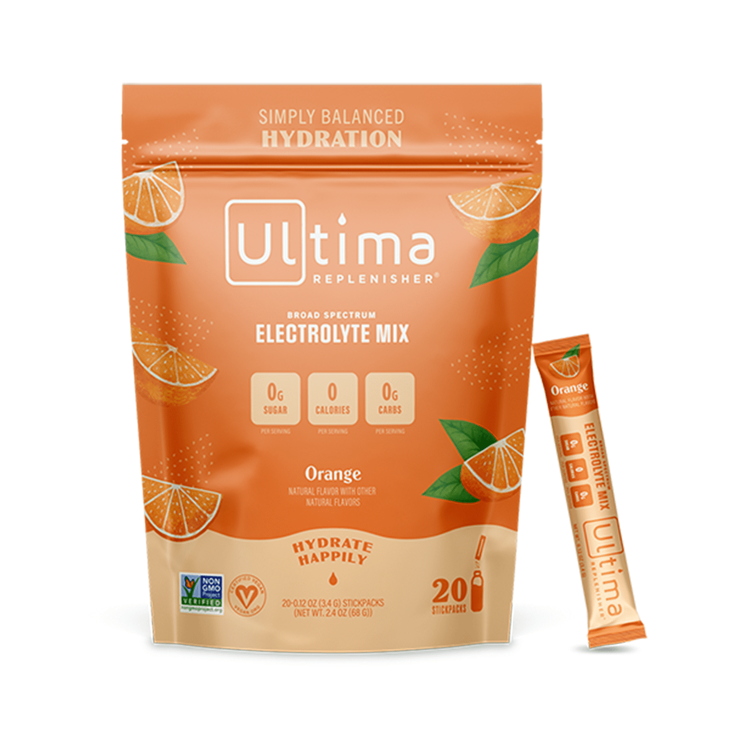 Ultima Replenisher Hydration Electrolyte Packets Keto & Sugar Free