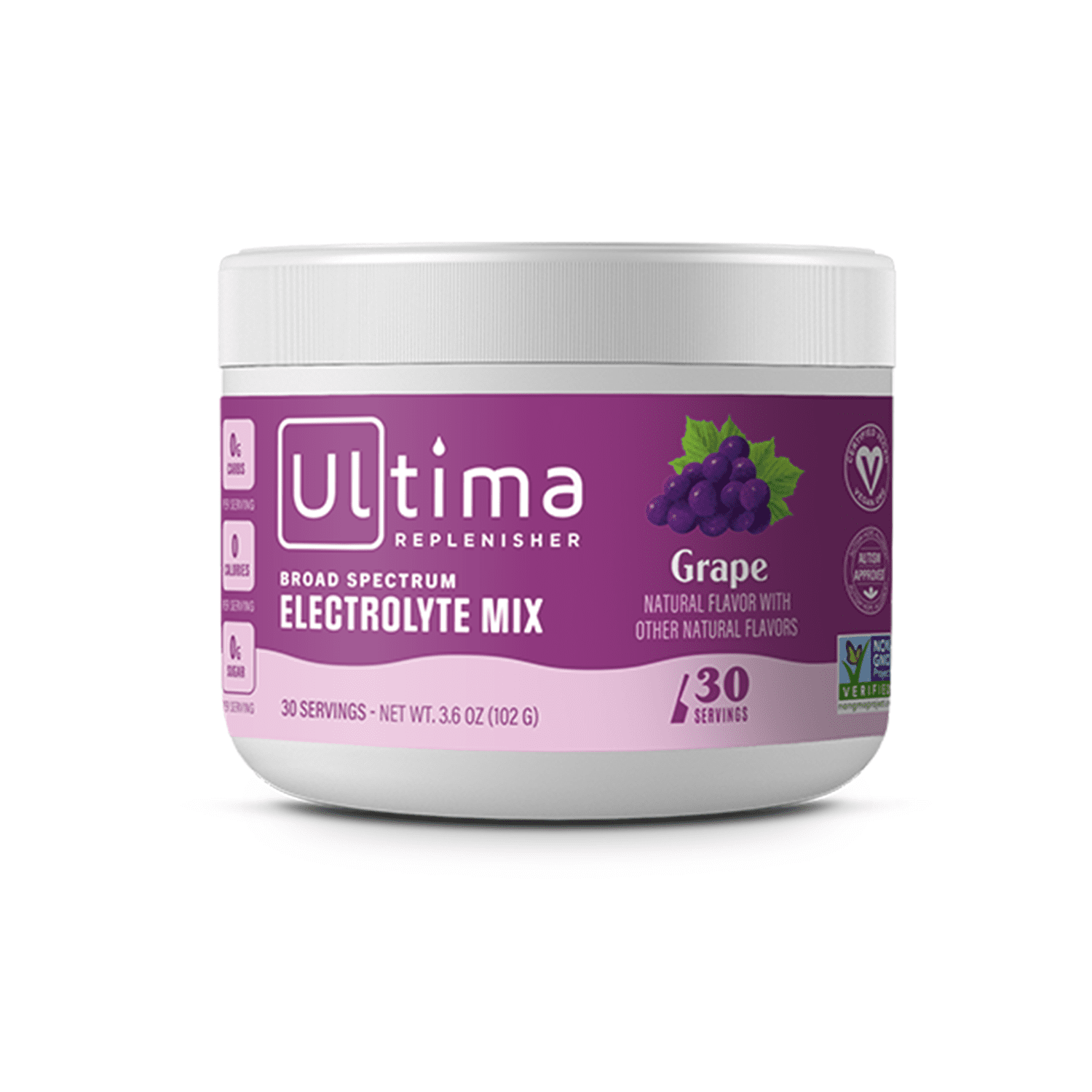 Ultima Replenisher Hydration Electrolyte Powder - Keto & Sugar Free- Feel  Replenished, Revitalized- Naturally Sweetened- Non- GMO & Vegan Electrolyte  Drink Mix- Raspberry, 30 Servings 