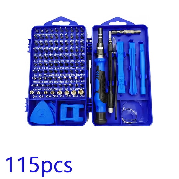 Ultimate 115-in-1 Precision Screwdriver Set for Electronics PC Laptop Phone MacBook Repair Professional Tools Kit for Every Task