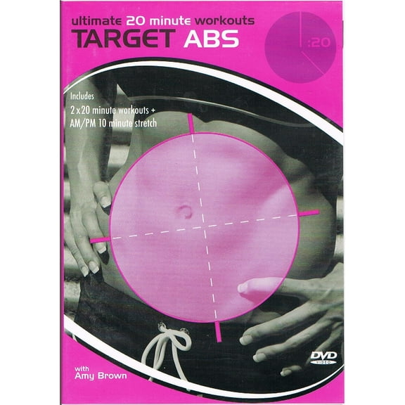 Ultimate 20 Minute Workouts Target Abs (DVD)