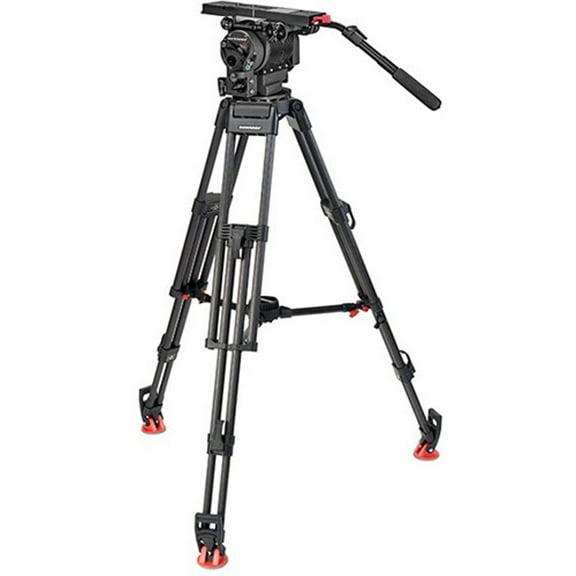 OConnor Ultimate 2560 Fluid Head with 60L 3-Section Carbon Fiber Tripod Legs and Mid-Level Spreader