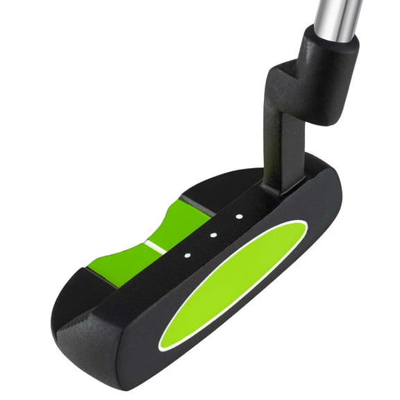 Costway Ultimate 27 Inch Junior Mallet Putter for Kids with Stainless Steel Shaft and Headcover Green