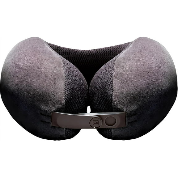 Ultimate 3.0 Travel Pillow, Deluxe Memory Foam Neck Pillow for Uninterrupted Rest, Ideal for Everyday Commute, Airplane, Car, and More, Travel Essentials, Made in USA, Dark Gray
