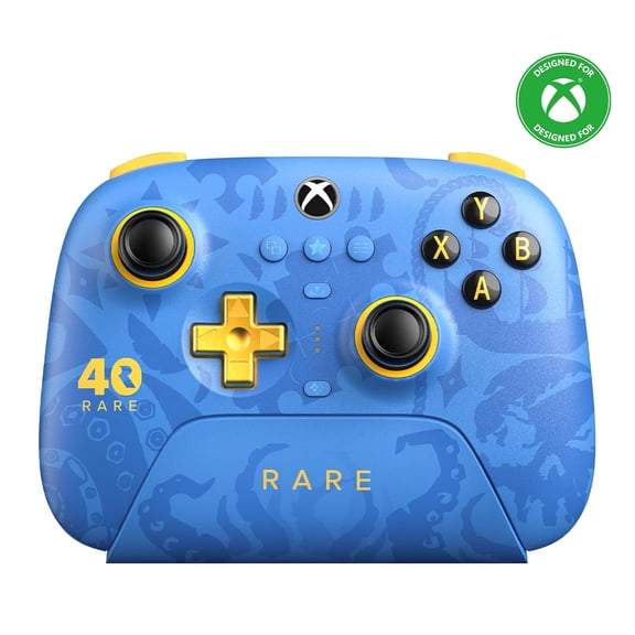 Ultimate 3-mode Wireless Controller for Xbox Hall Effect Joysticks Pro Back Buttons Compatibility with Xbox Series X|S & Xbox One Apple Windows PC & Android - Rare 40th Anniversary Edition