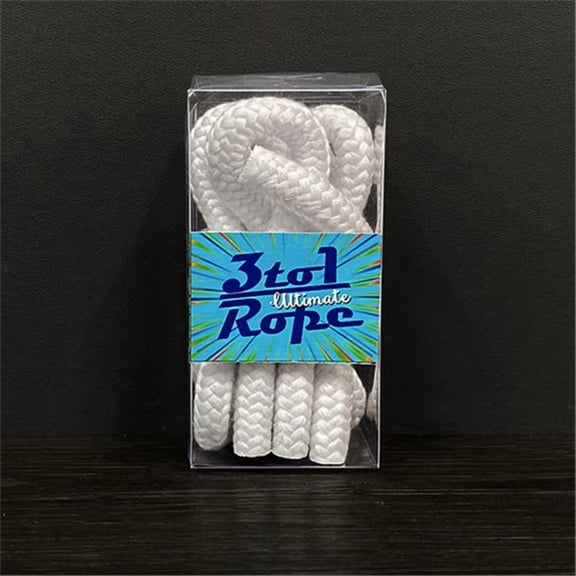 Ultimate 3 to 1 Rope Magic Tricks 3 Ropes to 1 Magia Magician Close Up Street Illusions Gimmick Props Funny Long Short Rope