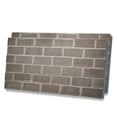 thumbnail image 1 of Ultimate 3D Wall Panels Brick Effect Cladding, Set of 2, 11 sq ft Coverage, Silverstone, 1 of 10
