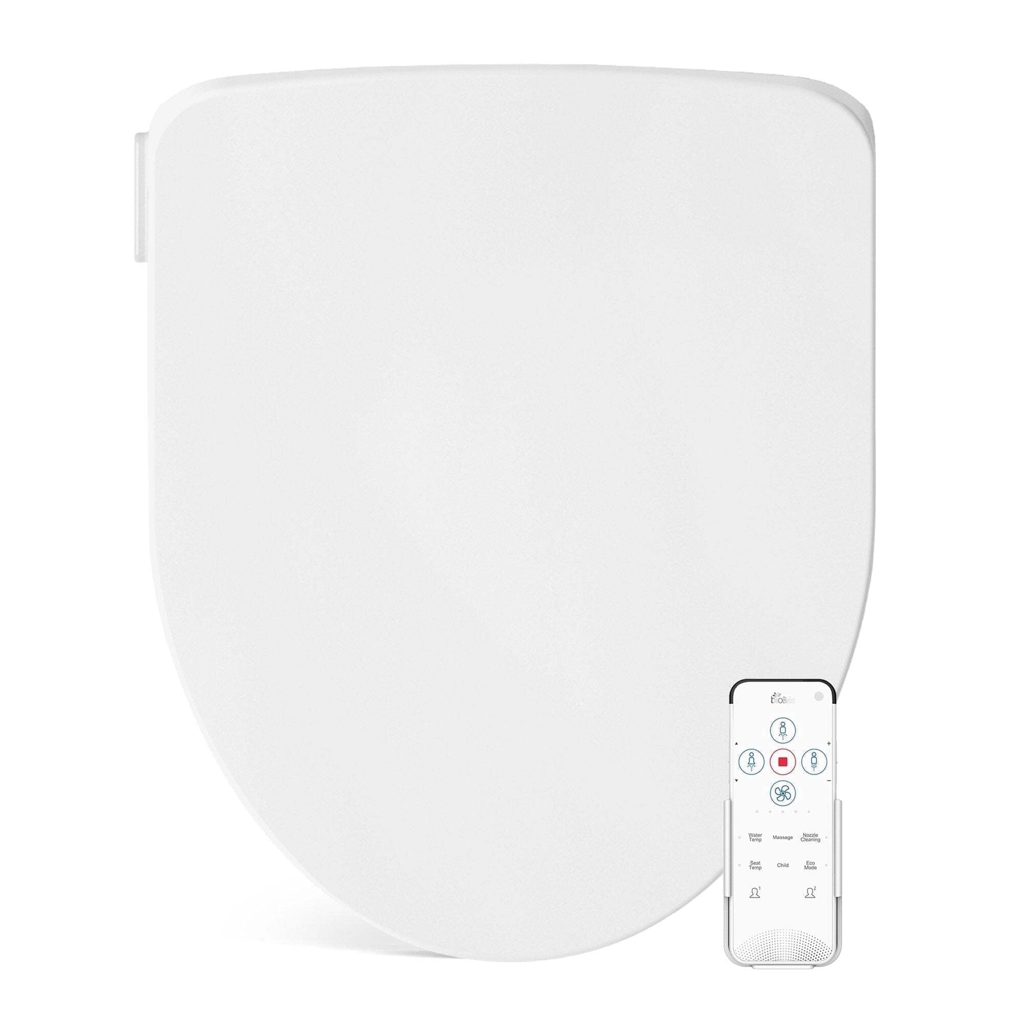 Bio Bidet Ultimate 770 Bidet Seat, Warm Water, Heated Seat, Slow Close Lid, Remote Control, Round