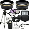 thumbnail image 1 of Ultimate Accessory Bundle Kit For Canon Rebel T1i, T2, T3i, T4i, T5i, T6i, T6s, SL1, 60D, 70D, 7D, 7D Mark II Digital SLR Cameras (Which Have the Following Canon Lenses - 18-55mm, 55-250mm, 75-300mm,, 1 of 3