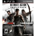 thumbnail image 1 of Ultimate Action Triple Pk (Just Cause 2/Tomb Raider/Sleeping Dogs), Square Enix, PlayStation 3, 662248916200, 1 of 2