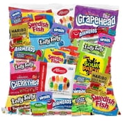 Ultimate Assorted Classic Candy Mix Variety Pack, 4LB Bulk Bag   Fun-Size, Individually Wrapped Minis for Parties, Candy Bowls, Parades, Pi atas, Events & More   Mega Mixed Treat Assortment
