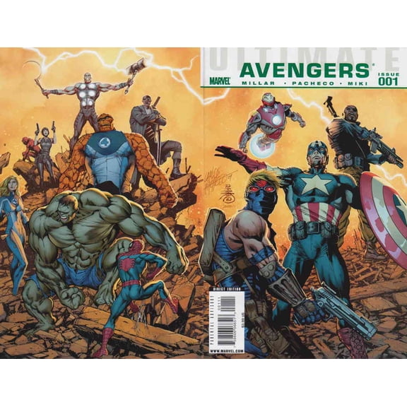Ultimate Avengers #1 VF ; Marvel Comic Book