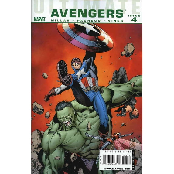 Ultimate Avengers #4 VF ; Marvel Comic Book