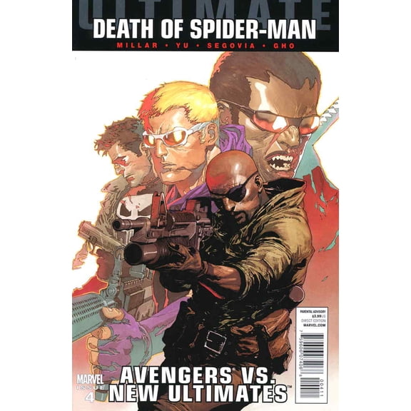 Ultimate Avengers Vs. New Ultimates #4 VF ; Marvel Comic Book