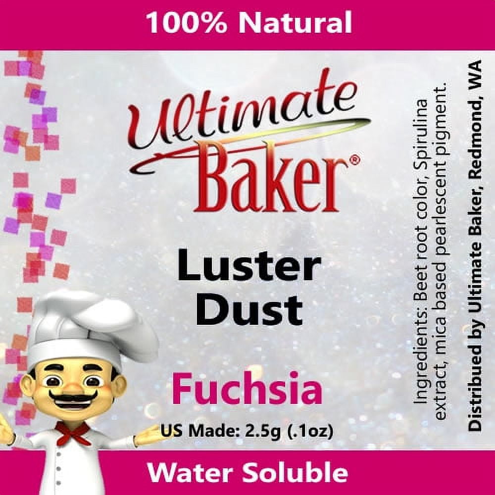 Ultimate Baker Luster Dust Fuchsia (1x4.0g)