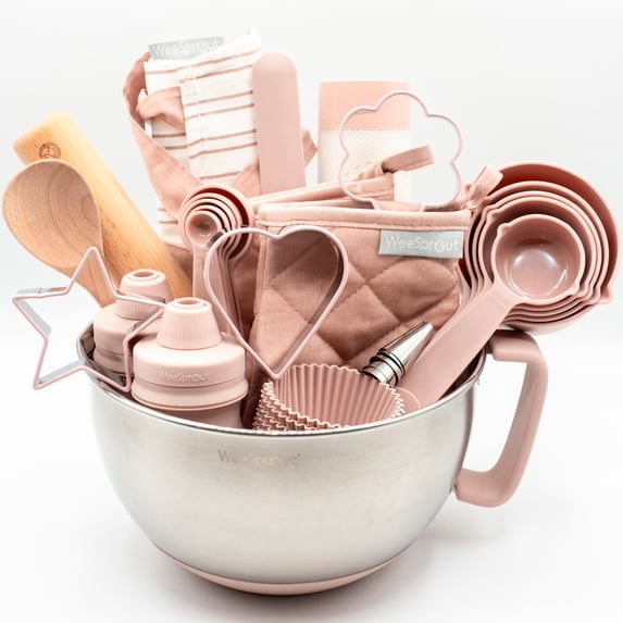 WeeSprout Little Chef Kids Baking Set – 38 Pieces