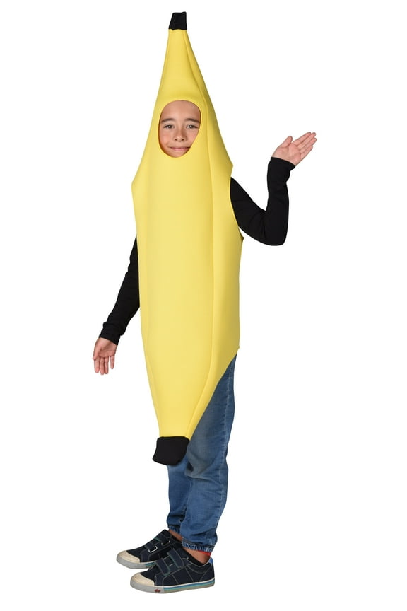 Ultimate Banana Halloween Costume, Unisex, Child Size 7-10