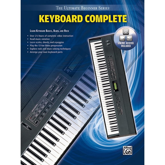 Pre-Owned Ultimate Beginner Keyboard Complete: Learn Keyboard Basics, Blues, and Rock, Book Online Video/Audio