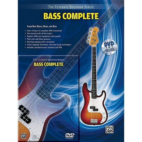 Ultimate Beginner: Ultimate Beginner -- Bass Complete: Book & DVD (Hard Case) (Paperback)