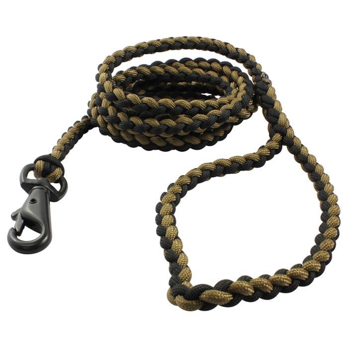Survival Dog Lead 6 ft-Option:Cyt/Blk