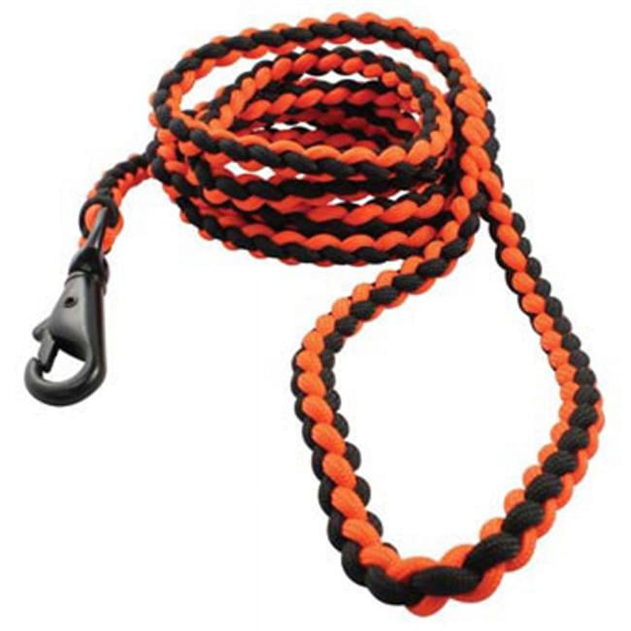 Ultimate Bison Survival Dog Lead - 6ft Organic/Black Leash for Leashes & Collars