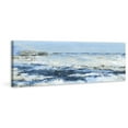 thumbnail image 1 of "Ultimate Blue Waves" Painting Print on Wrapped Canvas, 1 of 7