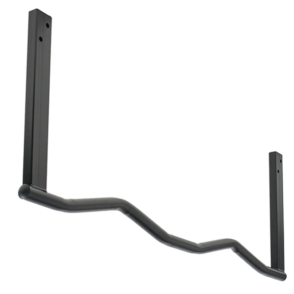 Ultimate Body Press Ergonomic Joist Mount Pull Up Bar, Black