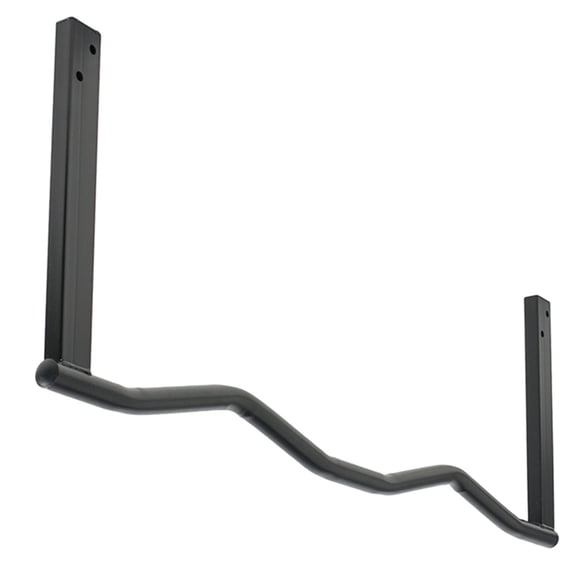 Ultimate Body Press Ergonomic Joist Mount Pull Up Bar, Black