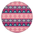 thumbnail image 1 of Ultimate Boho Chic Round Table Cover, Elegant Floral Pattern with Full Elastic Edge, for 52 to 56 Inch Diameter Tables, 1 of 7