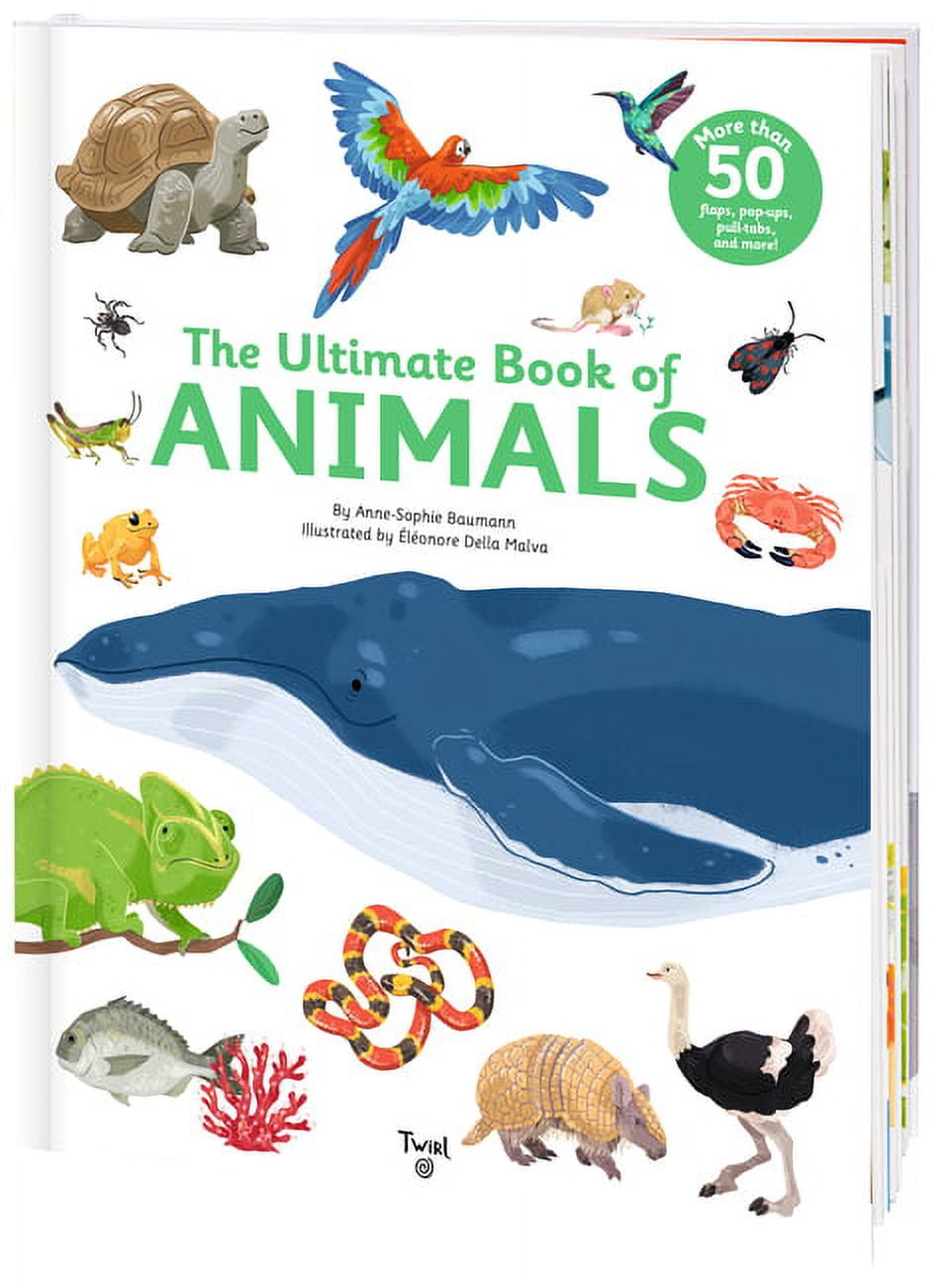 Interactive Hardcover Ultimate Animal Book for Kids