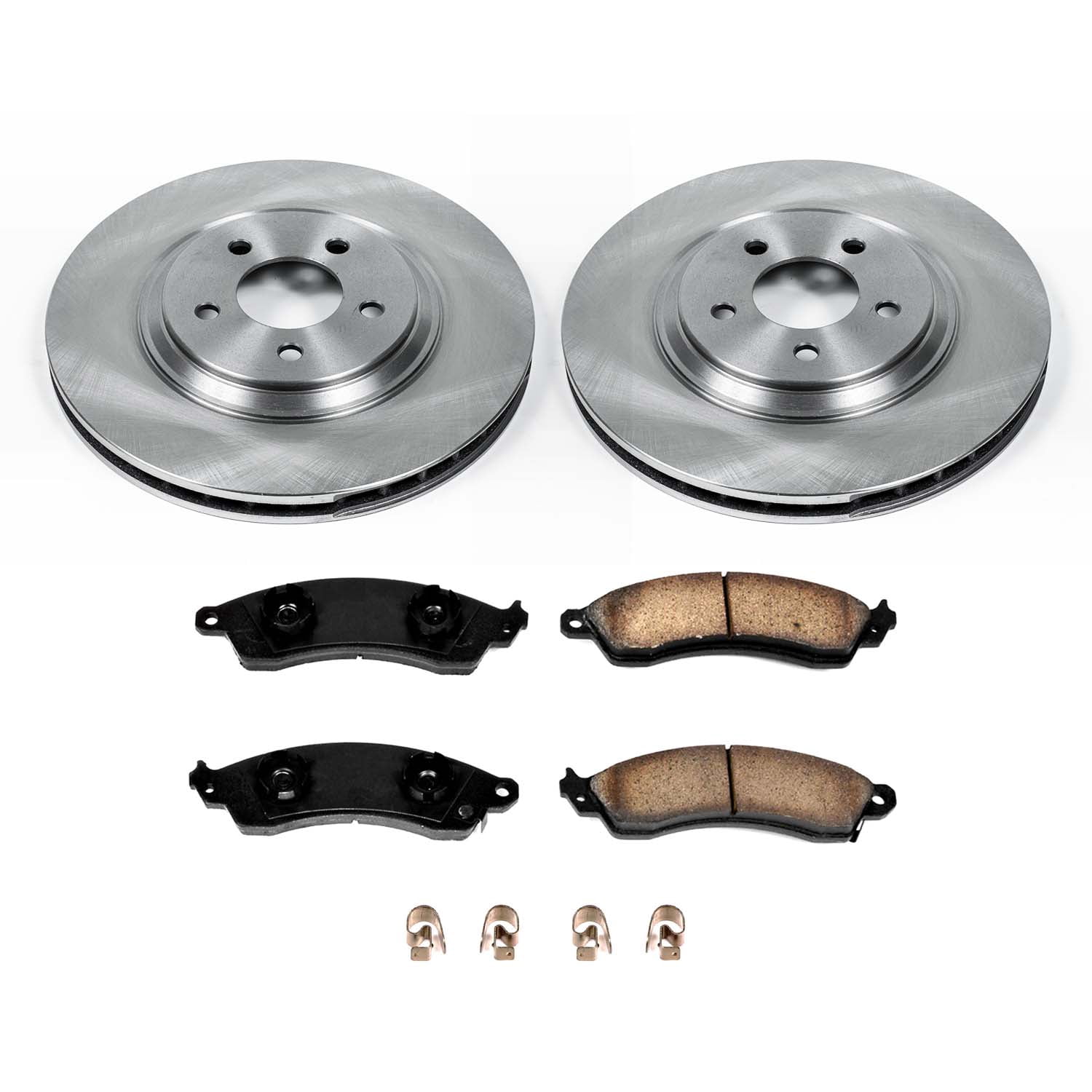 Ultimate Brakes Front Ceramic Brake Pad and Rotor Kit with Hardware WM80419