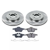 Ultimate Brakes Front Ceramic Brake Pad and Rotor Kit with Hardware WM80912