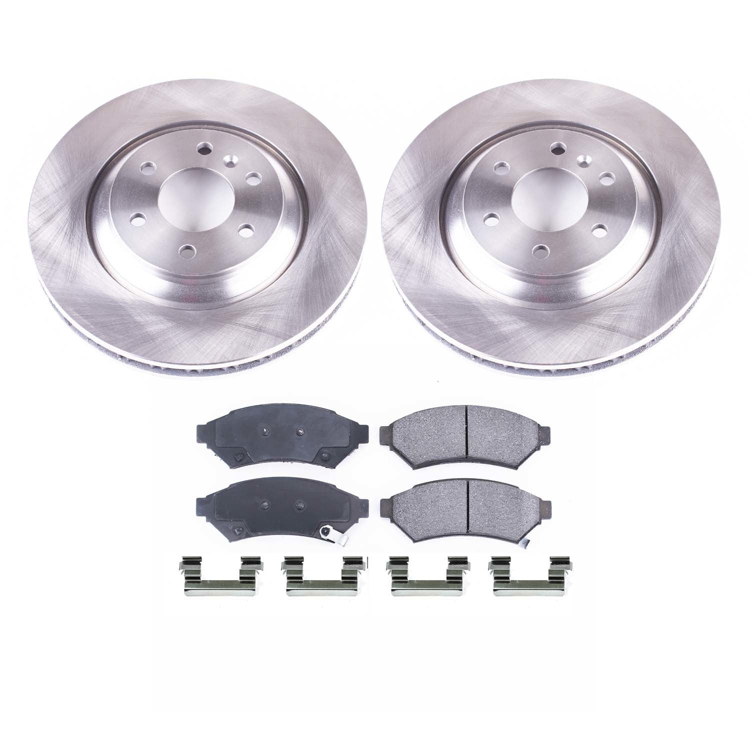 Ultimate Brakes Front Ceramic Brake Pad and Rotor Kit with Hardware WM81138