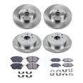 thumbnail image 1 of Ultimate Brakes Front and Rear Ceramic Brake Pad and Rotor Kit with Hardware WM81173, 1 of 5