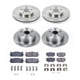 thumbnail image 1 of Ultimate Brakes Front and Rear Ceramic Brake Pad and Rotor Kit with Hardware WM81578, 1 of 5