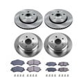 thumbnail image 1 of Ultimate Brakes Front and Rear Semi-Metallic Brake Pad and Rotor Kit with Hardware WM80999, 1 of 5