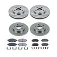 thumbnail image 1 of Ultimate Brakes Front and Rear Semi-Metallic Brake Pad and Rotor Kit with Hardware WM81024, 1 of 5