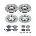 thumbnail image 1 of Ultimate Brakes Front and Rear Semi-Metallic Brake Pad and Rotor Kit with Hardware WM81043, 1 of 5