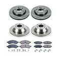 thumbnail image 1 of Ultimate Brakes Front and Rear Semi-Metallic Brake Pad and Rotor Kit with Hardware WM81080, 1 of 5