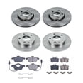 thumbnail image 1 of Ultimate Brakes Front and Rear Semi-Metallic Brake Pad and Rotor Kit with Hardware WM81234, 1 of 5