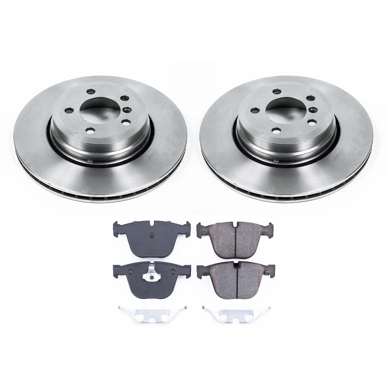 Ultimate Brakes Rear Ceramic Brake Pad and Rotor Kit with Hardware WM80886