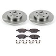 thumbnail image 1 of Ultimate Brakes Rear Semi-Metallic Brake Pad and Rotor Kit with Hardware WM80042 for Chevrolet; Pontiac; Saturn, 1 of 5
