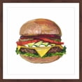 thumbnail image 1 of "Ultimate Burger" Framed Painting Print, 1 of 5