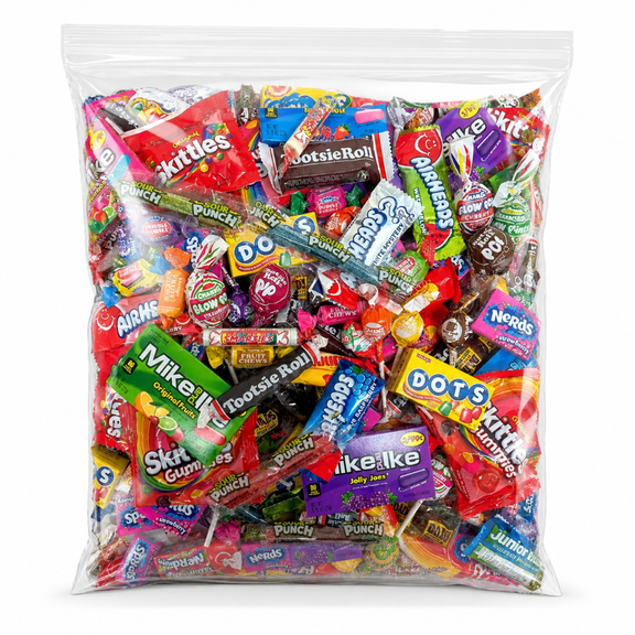 Ultimate Candy Variety Pack - 2 lb Bulk, Individually Wrapped, Party Favors for Kids & Adults - (Candy Selection May Vary From Picture)