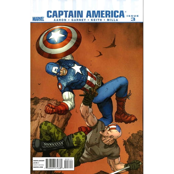 Ultimate Captain America #3 VF ; Marvel Comic Book