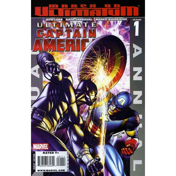 Ultimate Captain America Annual #1 VF ; Marvel Comic Book