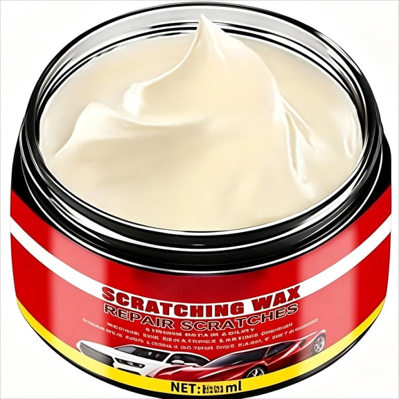 Ultimate Car Scratch Remover Wax, Improved Finish Assurance, Long-Term Surface Guard with Sponge Paint for Marine Automotive Detailing RV Auto